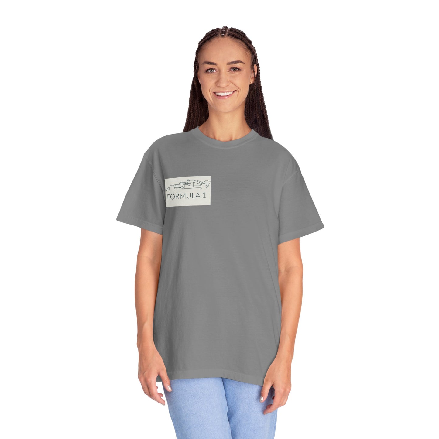 Formula 1 Unisex Garment-Dyed T-Shirt | Race Day Apparel, Motorsport Gift, Casual Wear, Sporty Fashion, Car Enthusiast Tee