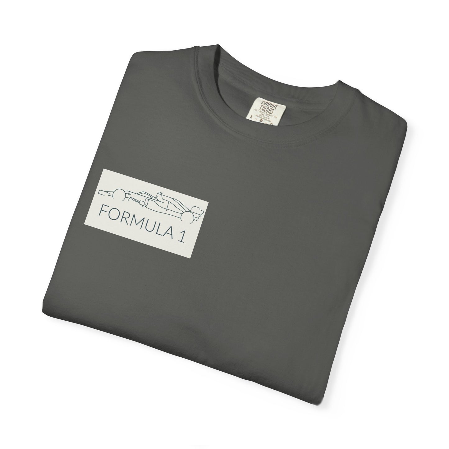 Formula 1 Unisex Garment-Dyed T-Shirt | Race Day Apparel, Motorsport Gift, Casual Wear, Sporty Fashion, Car Enthusiast Tee