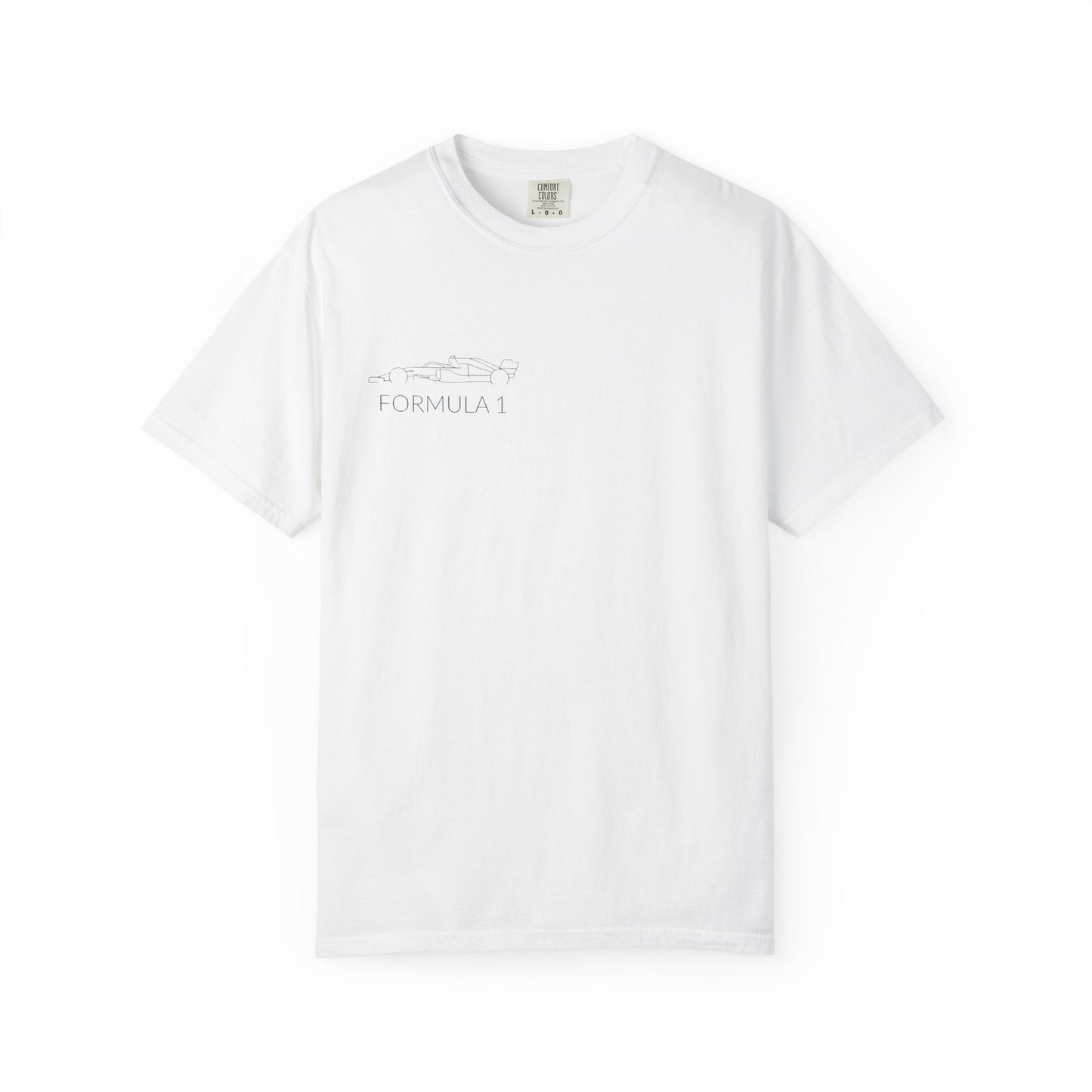 Formula 1 Unisex Garment-Dyed T-Shirt | Race Day Apparel, Motorsport Gift, Casual Wear, Sporty Fashion, Car Enthusiast Tee