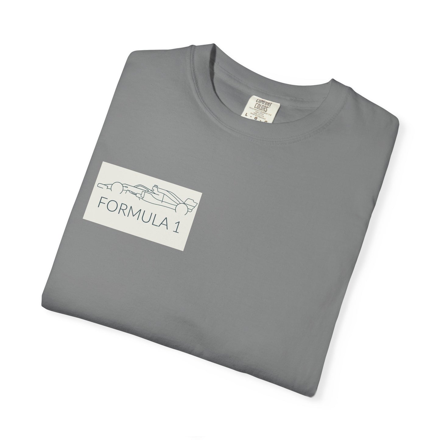Formula 1 Unisex Garment-Dyed T-Shirt | Race Day Apparel, Motorsport Gift, Casual Wear, Sporty Fashion, Car Enthusiast Tee