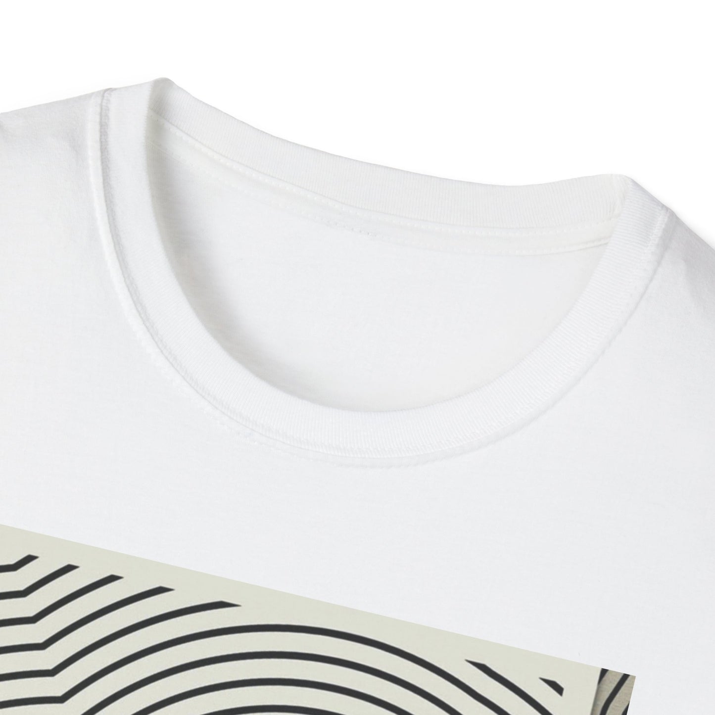 Monaco Map Unisex Softstyle T-Shirt - Unique Travel Graphic Tee