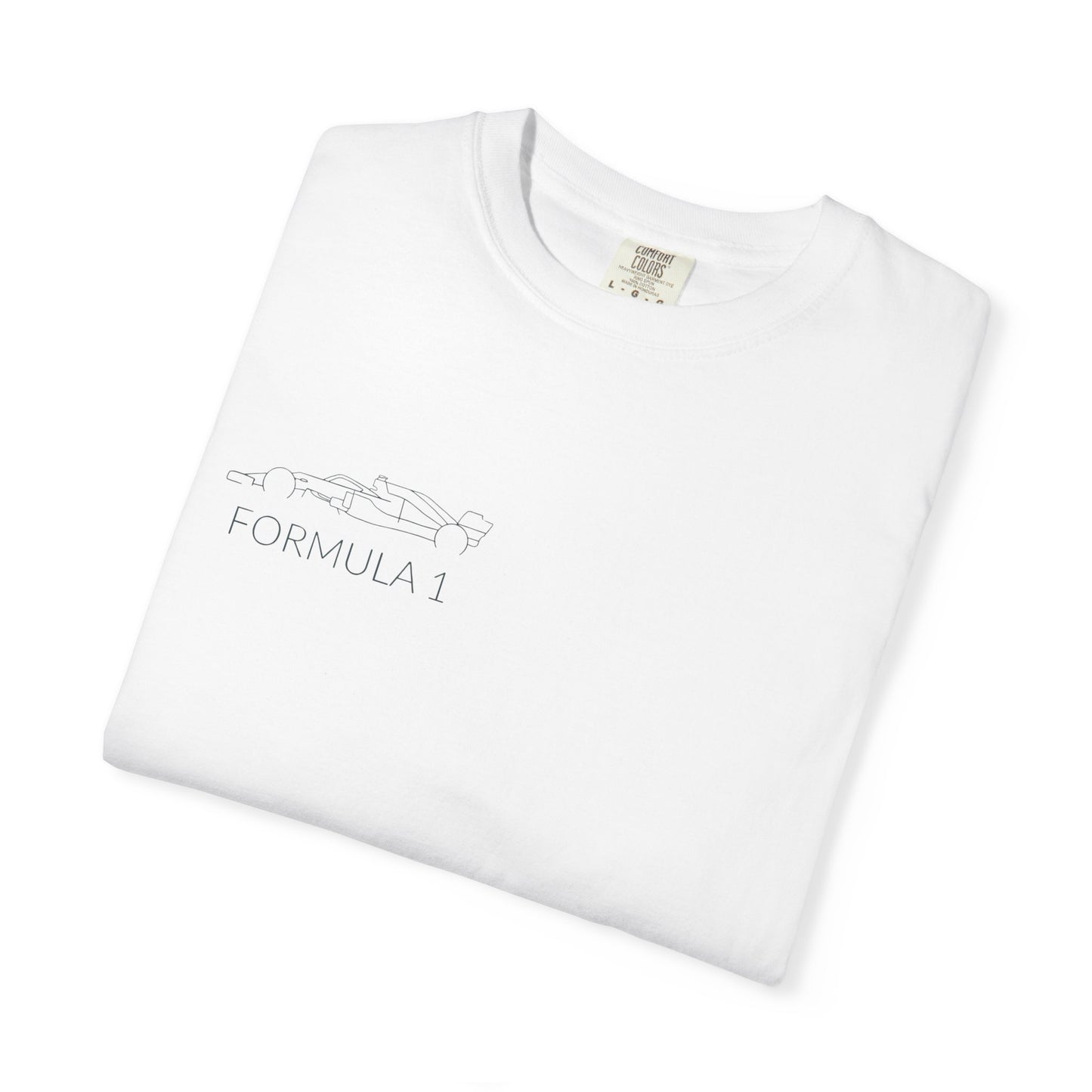 Formula 1 Unisex Garment-Dyed T-Shirt | Race Day Apparel, Motorsport Gift, Casual Wear, Sporty Fashion, Car Enthusiast Tee
