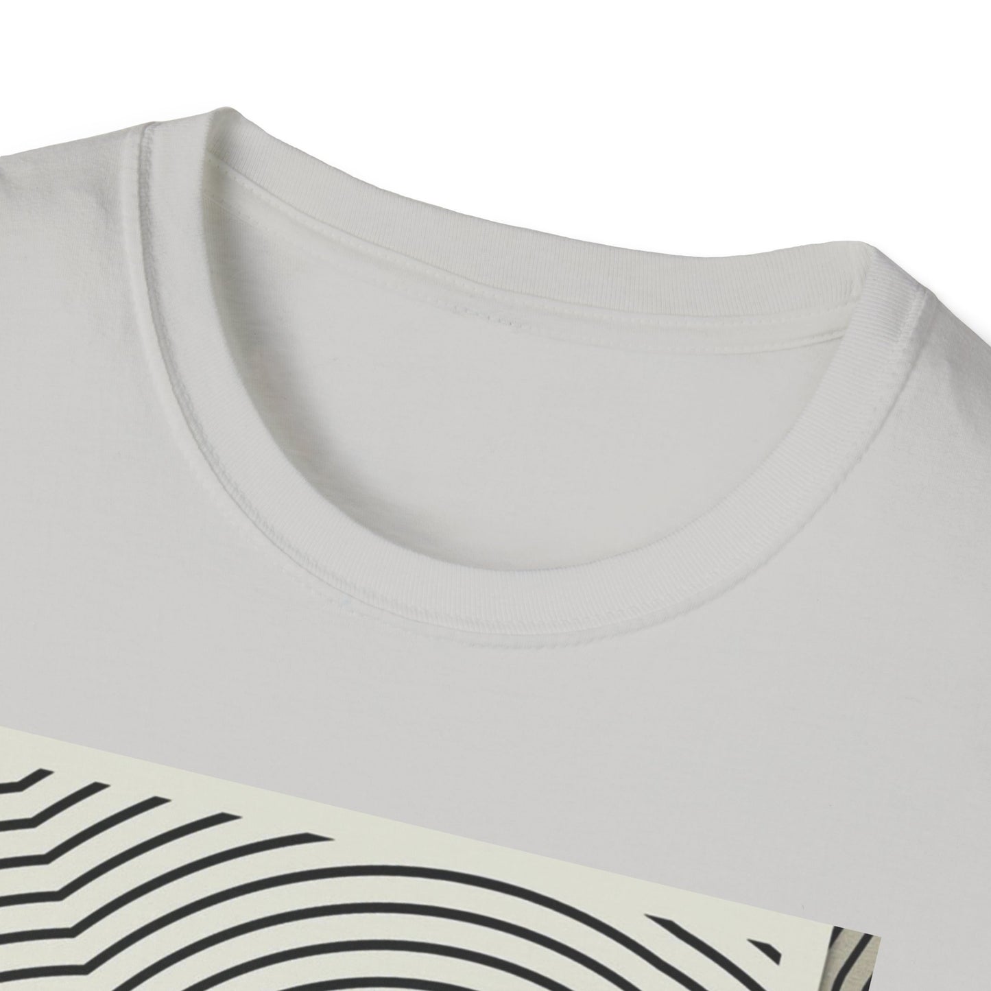 Monaco Map Unisex Softstyle T-Shirt - Unique Travel Graphic Tee