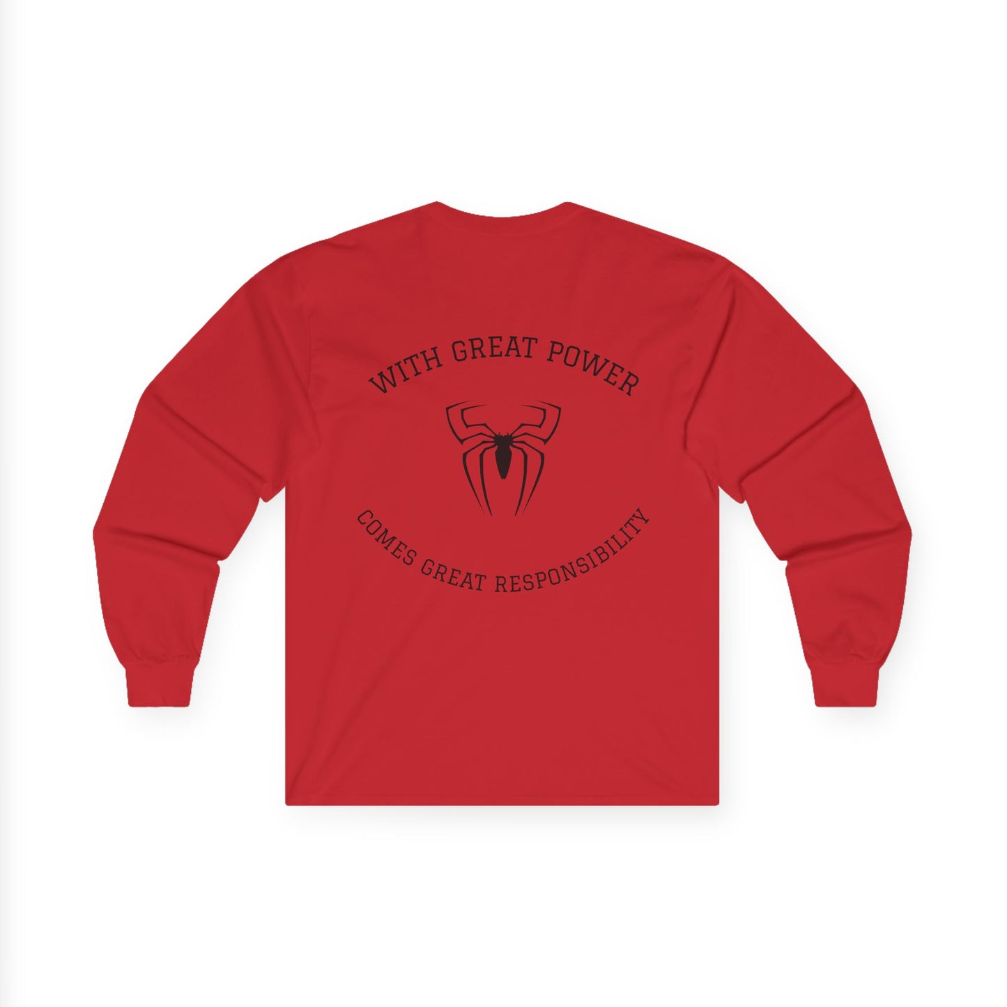 Spider Logo "Great power comes with great responsibility"