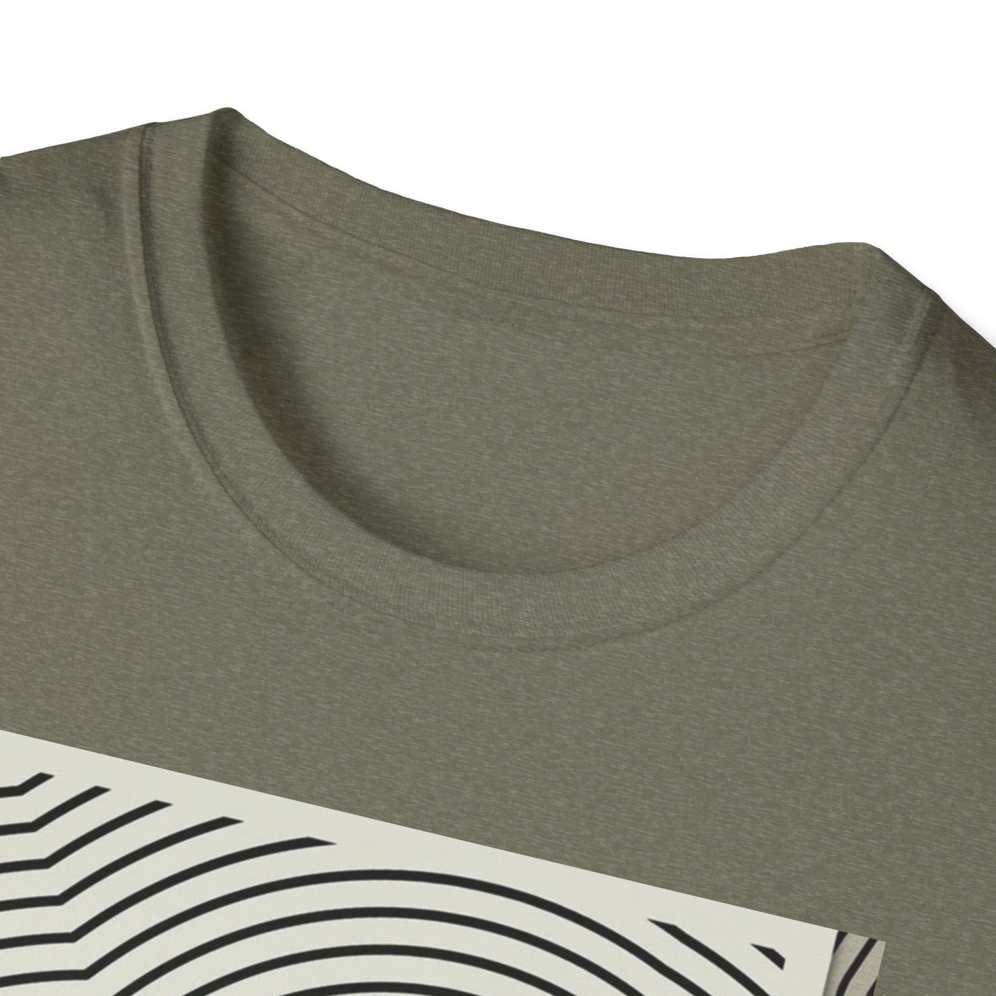 Monaco Map Unisex Softstyle T-Shirt - Unique Travel Graphic Tee